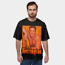 Футболка оверсайз мужская Billy Herrington Aniki Билли, цвет: 3D-принт — фото 2