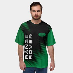 Футболка оверсайз мужская РЭНДЖ РОВЕР Абстракция, цвет: 3D-принт — фото 2