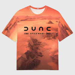 Мужская футболка оверсайз Dune: Spice Wars, logo