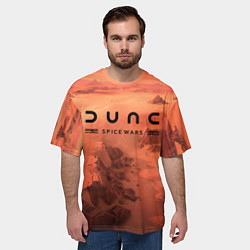 Футболка оверсайз мужская Dune: Spice Wars, logo, цвет: 3D-принт — фото 2