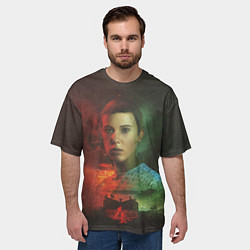 Футболка оверсайз мужская 11 Jane Hopper, цвет: 3D-принт — фото 2