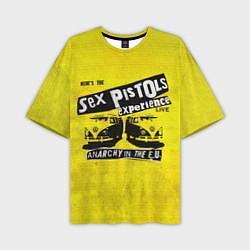 Мужская футболка оверсайз Sex Pistols experience LIVE
