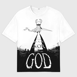 Мужская футболка оверсайз Не жук, не зверь, но БОГ Hollow Knight