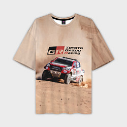 Мужская футболка оверсайз Toyota Gazoo Racing Desert Rally