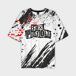 Мужская футболка оверсайз Sex Pistols Big Logo