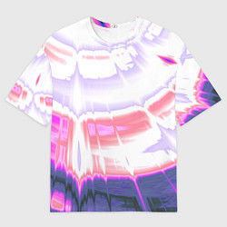 Футболка оверсайз мужская Тай-дай Абстракция Tie-Dye, цвет: 3D-принт