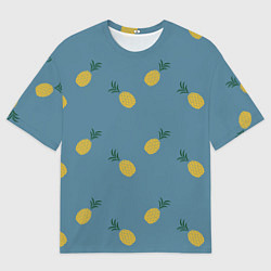 Мужская футболка оверсайз Pineapplы