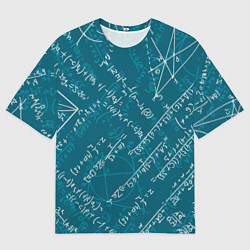 Мужская футболка оверсайз Geometry theme