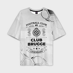 Мужская футболка оверсайз Club Brugge Football Club Number 1 Legendary