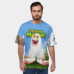 Футболка оверсайз мужская Mammott, цвет: 3D-принт — фото 2