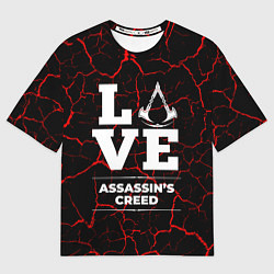 Футболка оверсайз мужская Assassins Creed Love Классика, цвет: 3D-принт