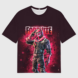 Футболка оверсайз мужская Fortnite Raptor Skin Video game, цвет: 3D-принт