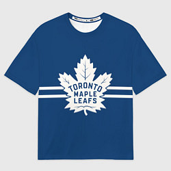 Футболка оверсайз мужская Торонто Мейпл Лифс Форма, цвет: 3D-принт