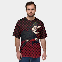 Футболка оверсайз мужская Йор Семья шпиона, цвет: 3D-принт — фото 2