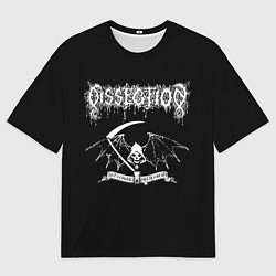 Футболка оверсайз мужская Dissection - Anti-Cosmic Metal of Death, цвет: 3D-принт