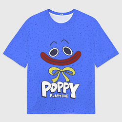 Футболка оверсайз мужская Poppy Playtime Huggy Wuggy, цвет: 3D-принт