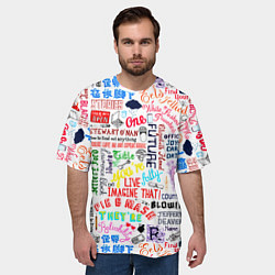 Футболка оверсайз мужская OUR FUTURE, цвет: 3D-принт — фото 2