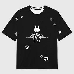 Футболка оверсайз мужская Stray, цвет: 3D-принт