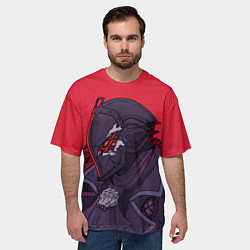 Футболка оверсайз мужская Bondrewd из аниме Созданный в бездне, цвет: 3D-принт — фото 2