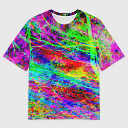 Футболка оверсайз мужская Пожар в лесу, цвет: 3D-принт