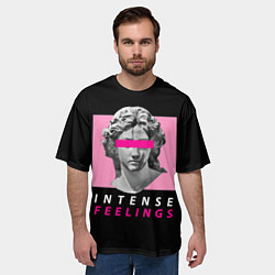 Футболка оверсайз мужская Intense Feelings, цвет: 3D-принт — фото 2
