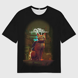 Футболка оверсайз мужская Stray-Cat, цвет: 3D-принт
