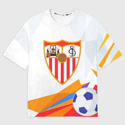 Мужская футболка оверсайз Sevilla Абстракция