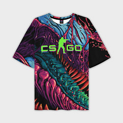 Мужская футболка оверсайз CS GO - HYPERBEAST