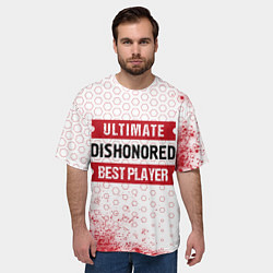 Футболка оверсайз мужская Dishonored: Best Player Ultimate, цвет: 3D-принт — фото 2