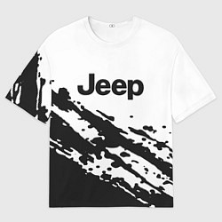 Мужская футболка оверсайз Jeep - textura