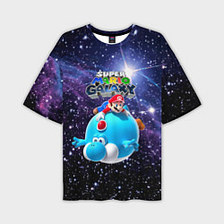 Футболка оверсайз мужская Super Mario Galaxy - Nintendo, цвет: 3D-принт