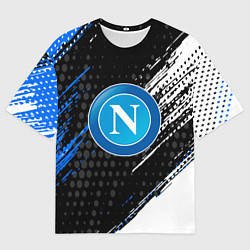 Футболка оверсайз мужская Napoli Краска, цвет: 3D-принт