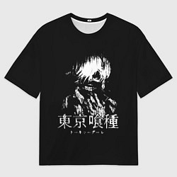 Мужская футболка оверсайз Kaneki Ken: Tokyo Ghoul