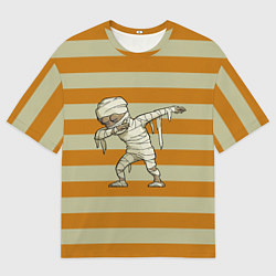 Мужская футболка оверсайз Mummys dab - Halloween