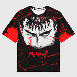 Футболка оверсайз мужская BERSERK ГАТС, цвет: 3D-принт