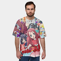 Футболка оверсайз мужская All - Zombieland Saga Revenge, цвет: 3D-принт — фото 2