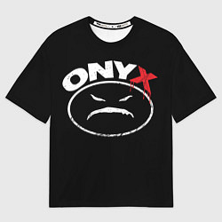 Мужская футболка оверсайз Onyx - wakedafucup