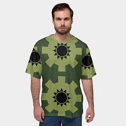 Футболка оверсайз мужская Зоро One Piece - Вано, цвет: 3D-принт — фото 2