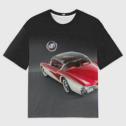 Футболка оверсайз мужская Buick Centurion - USA - Retro, цвет: 3D-принт