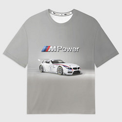Футболка оверсайз мужская BMW Z4 GT3 - Motorsport - racing team, цвет: 3D-принт