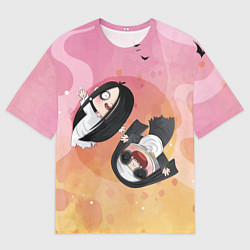 Футболка оверсайз мужская HALLOWEEN ХЭЛЛУИН, цвет: 3D-принт