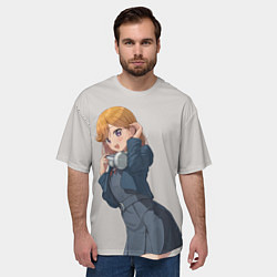 Футболка оверсайз мужская Kanon Shibuya - Love Live Superstar, цвет: 3D-принт — фото 2