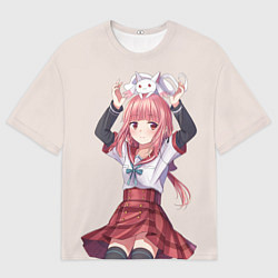 Футболка оверсайз мужская Sweet Iroha Tamaki - Записи о магии Девочка-волшеб, цвет: 3D-принт