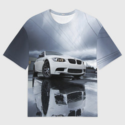 Футболка оверсайз мужская Беха классная тачка, цвет: 3D-принт