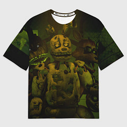 Футболка оверсайз мужская Спрингтрaп, цвет: 3D-принт