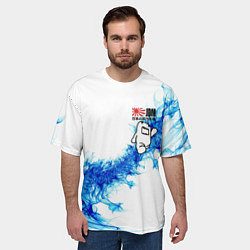 Футболка оверсайз мужская Jdm style - Japan, цвет: 3D-принт — фото 2