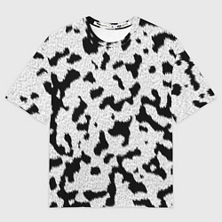 Футболка оверсайз мужская Далматин - текстура, цвет: 3D-принт