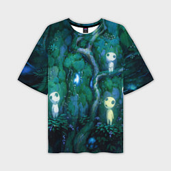 Мужская футболка оверсайз Kodama tree