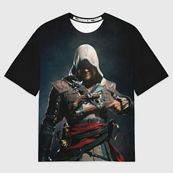 Футболка оверсайз мужская Assassins Creed 4, цвет: 3D-принт