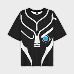 Мужская футболка оверсайз Mass Effect Garrus Art